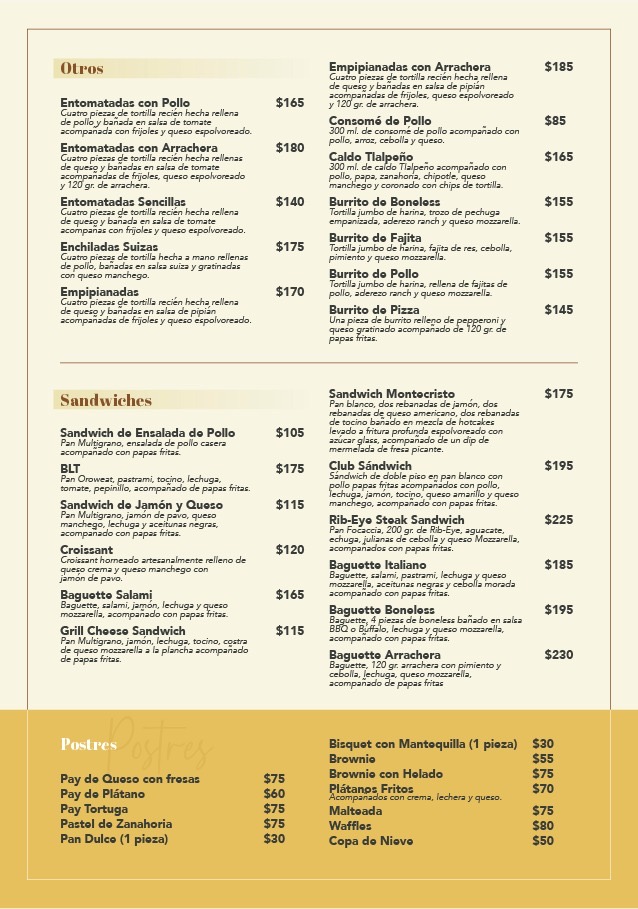Diván Café & Restaurant Menu - Image 2