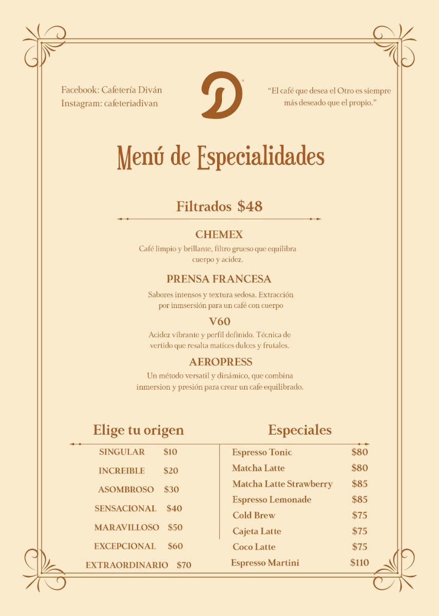 Diván Café & Restaurant Menu - Image 6